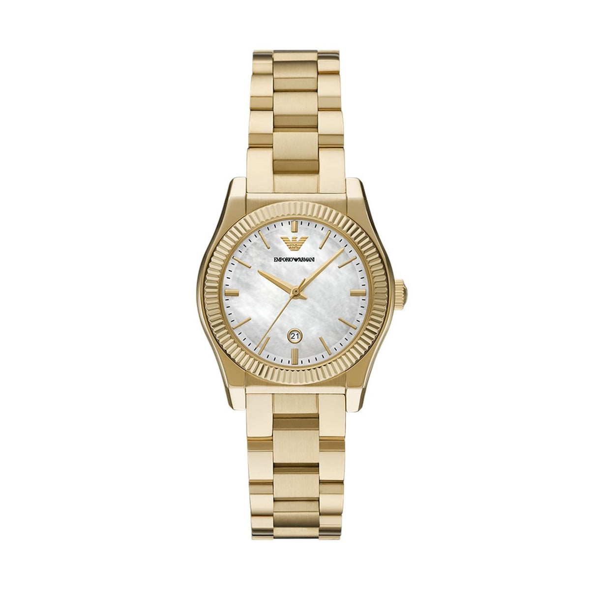 Emporio Armani AR11657 Women's Watch, Mother of Pearl & Gold, 32 mm – photo 1