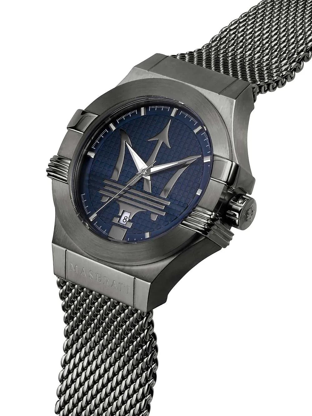Maserati Potenza R8853108005 Men's Watch, Gunmetal Grey & Navy Blue Dial, 42 mm – photo 1