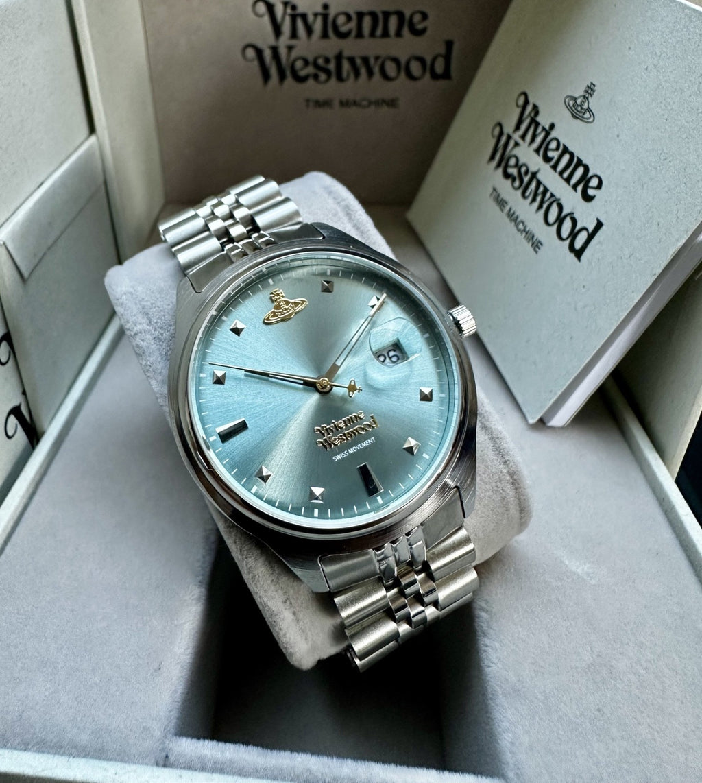 Vivienne Westwood Camberwell VV261LBLSL Ladies' Watch, Blue & Gold, 37 mm – photo 1