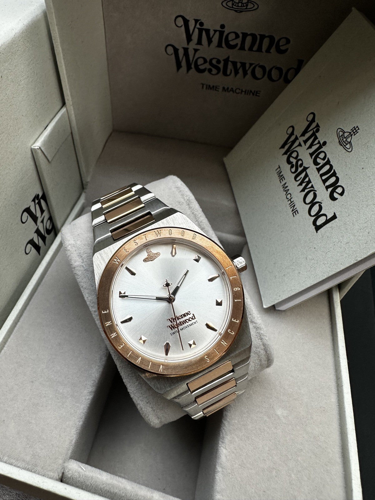 Vivienne Westwood Charterhouse VV244SLSR Ladies' Watch, Silver & Rose Gold – photo 2