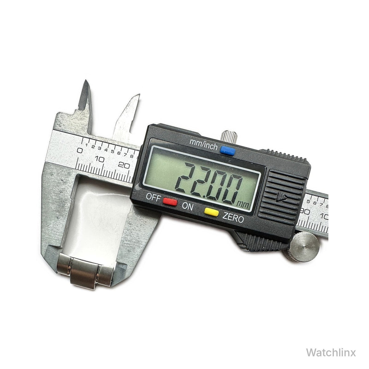 Seiko SRP789K1 end link – measured for 22 mm lugs