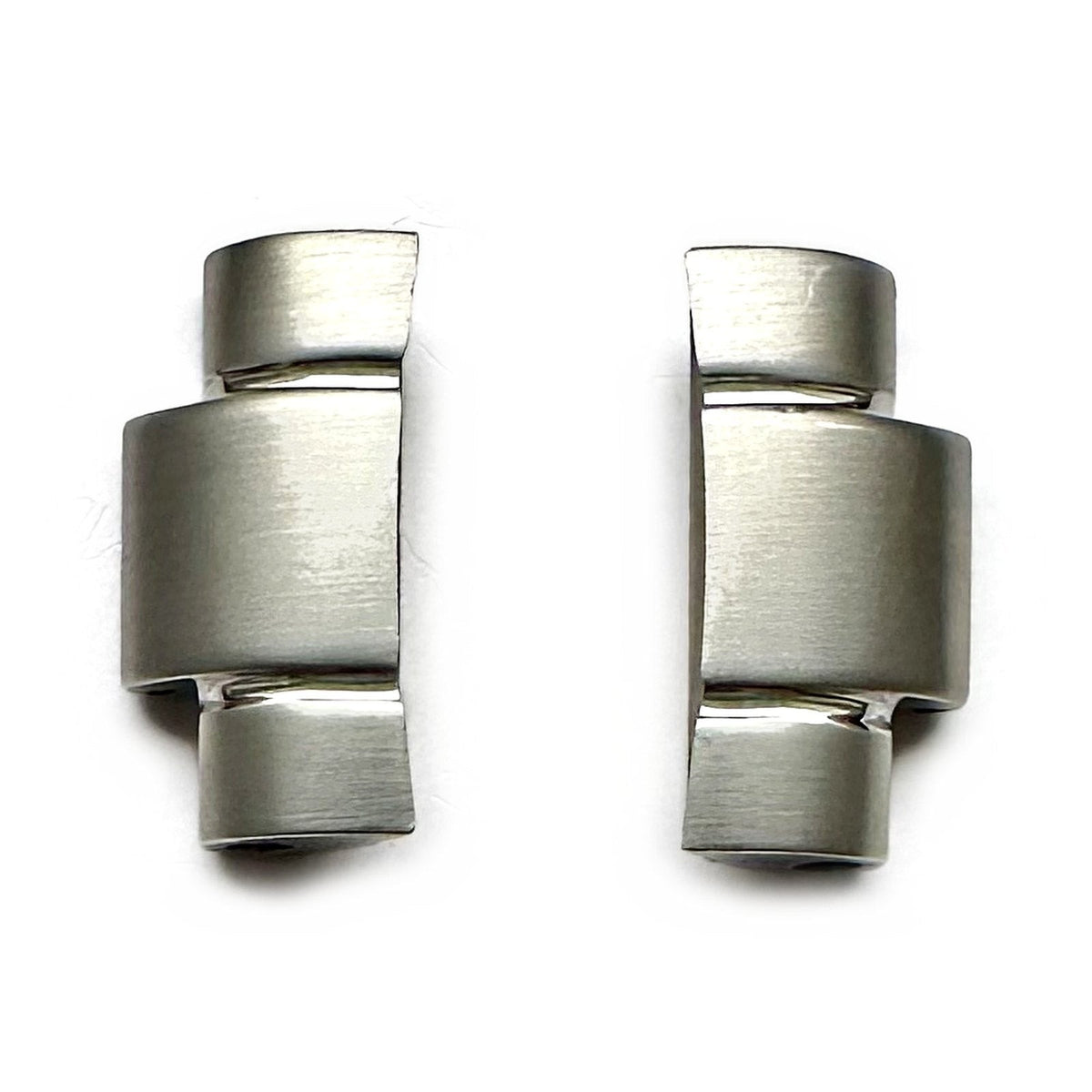 Seiko Prospex SRP789K1 genuine silver end-link pair – front