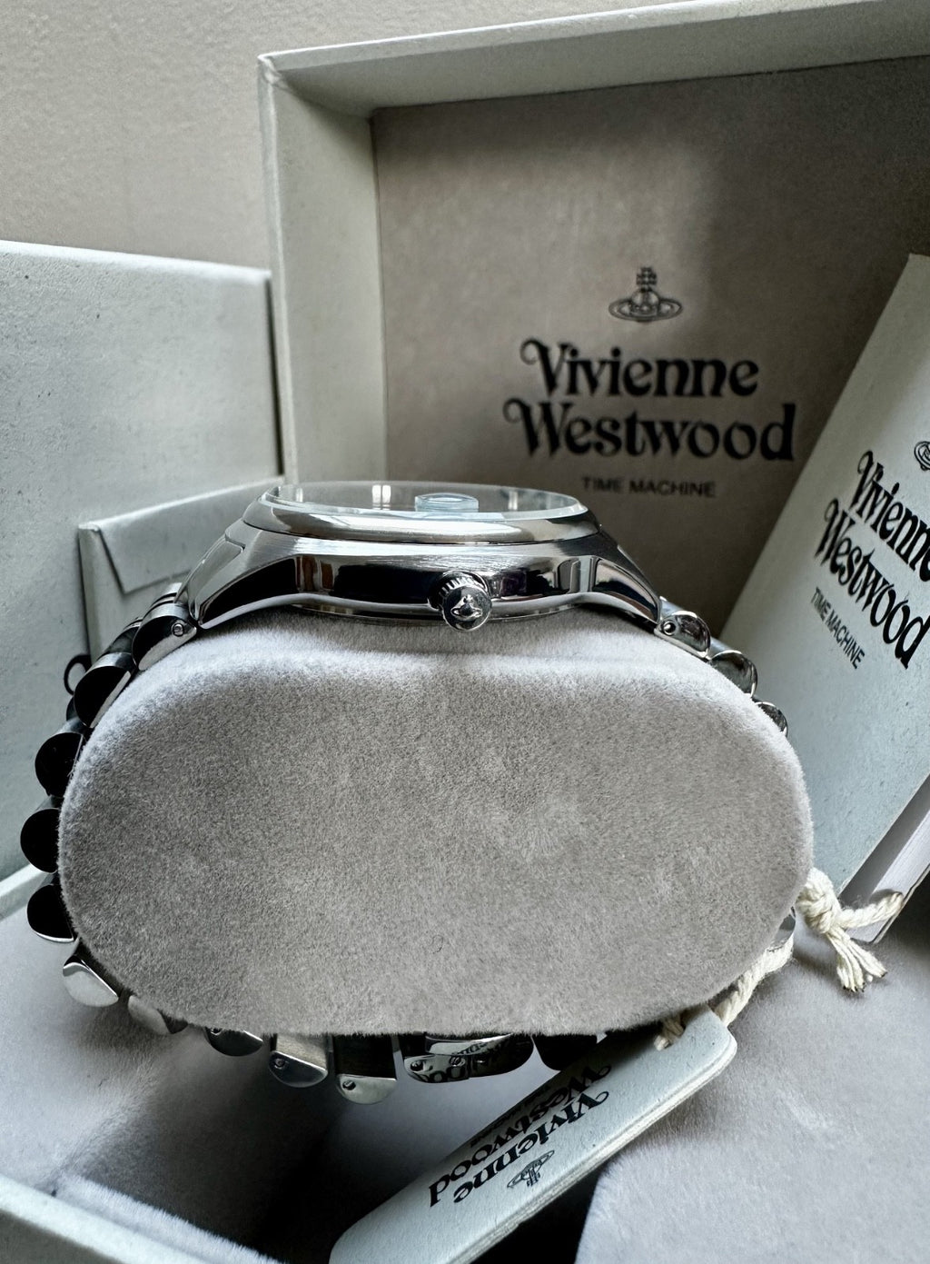 Vivienne Westwood Camberwell VV261LBLSL Ladies' Watch, Blue & Gold, 37 mm – photo 4