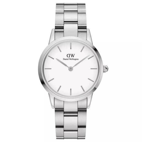 Daniel Wellington Iconic DW00100205 Women's Watch – White Dial, 32 mm