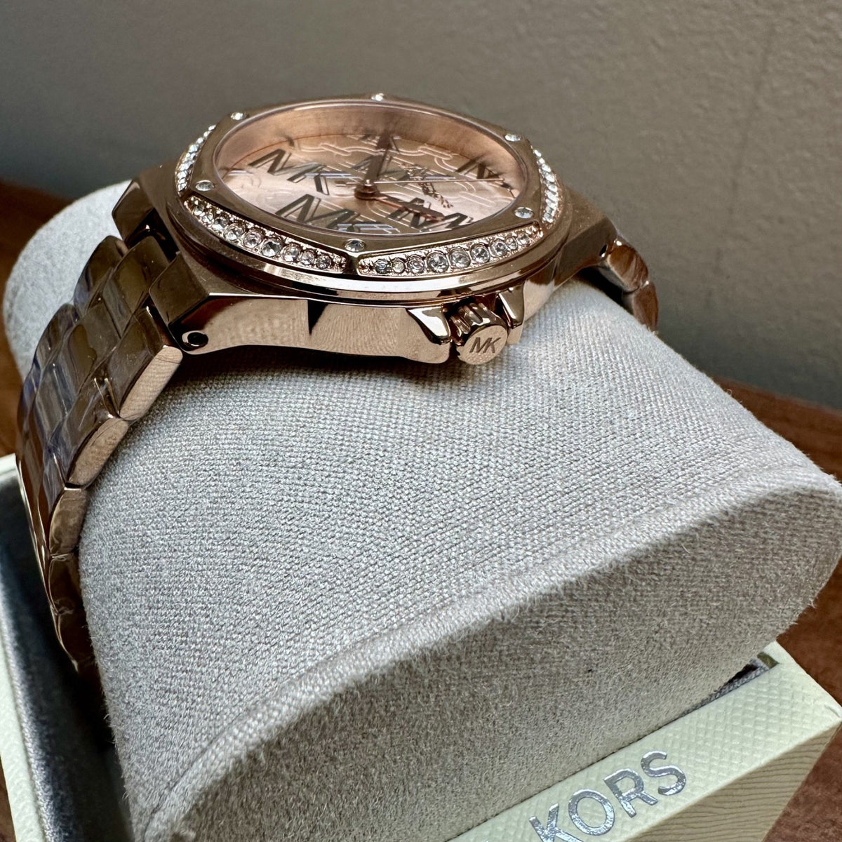 Michael Kors Lennox MK7405 Women's Watch, Crystal & Rose Gold Tone, 37 mm – photo 2
