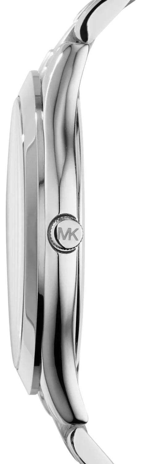 Michael Kors Slim Runway MK3371 Ladies' Watch, Silver Tone Logo Dial, 42 mm – photo 2