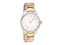 Michael Kors Whitney MK6686 women's watch – tri-tone bracelet, crystal bezel