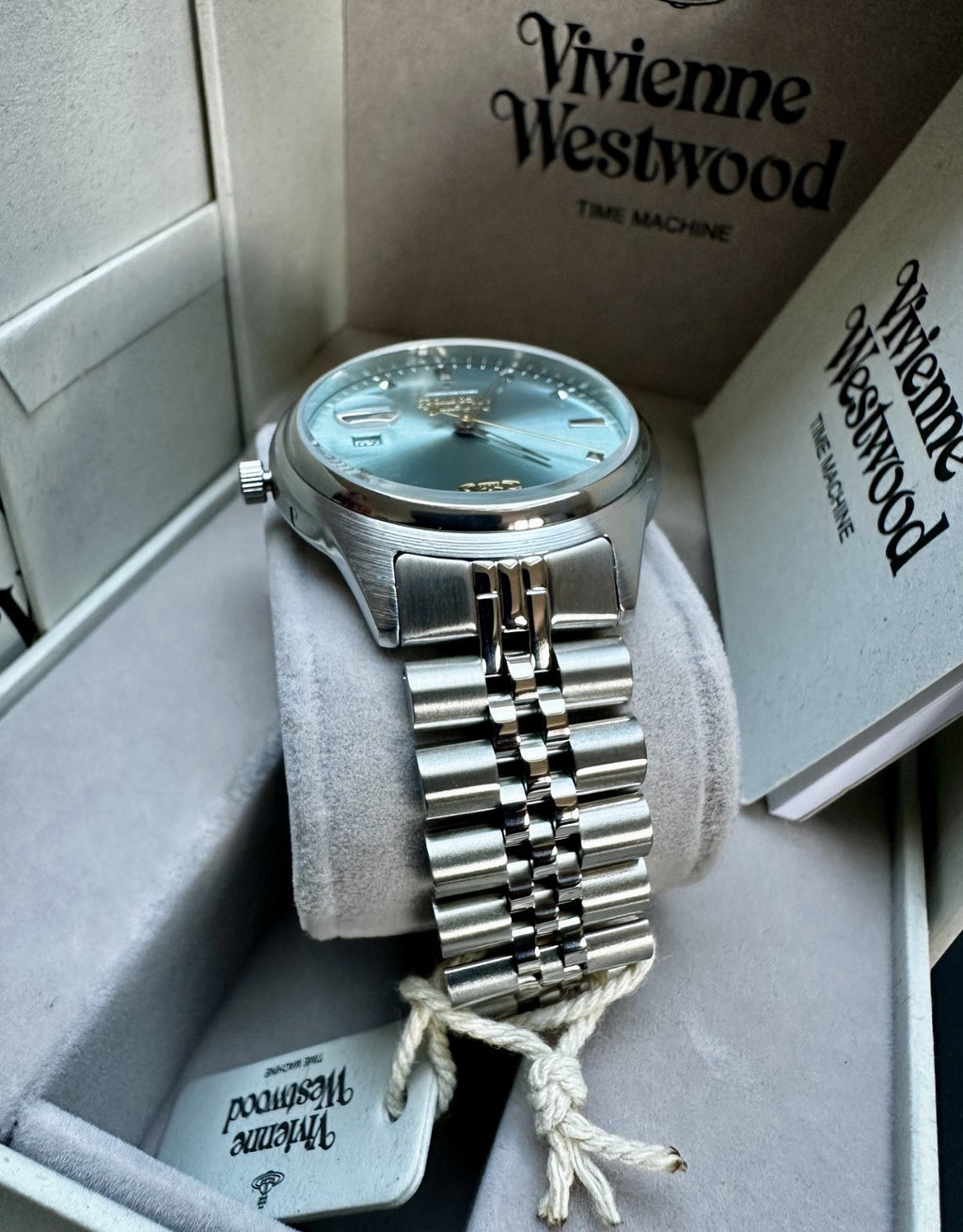 Vivienne Westwood Camberwell VV261LBLSL Ladies' Watch, Blue & Gold, 37 mm – photo 3