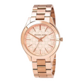 Michael Kors Slim Runway MK3336 Ladies' Watch, Rose Gold Tone Logo Dial, 42 mm – photo 1