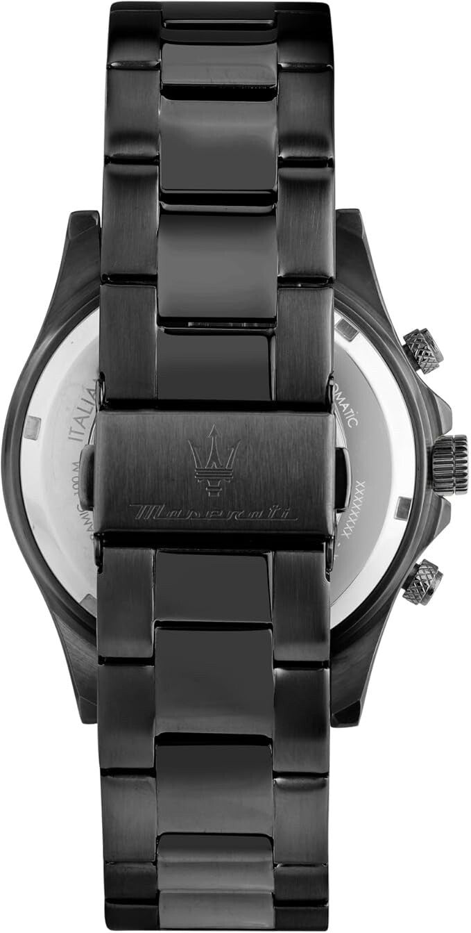 Maserati Competizione R8873600005 Men's Chronograph Watch, Gunmetal Grey & Blue, 43 mm – photo 2