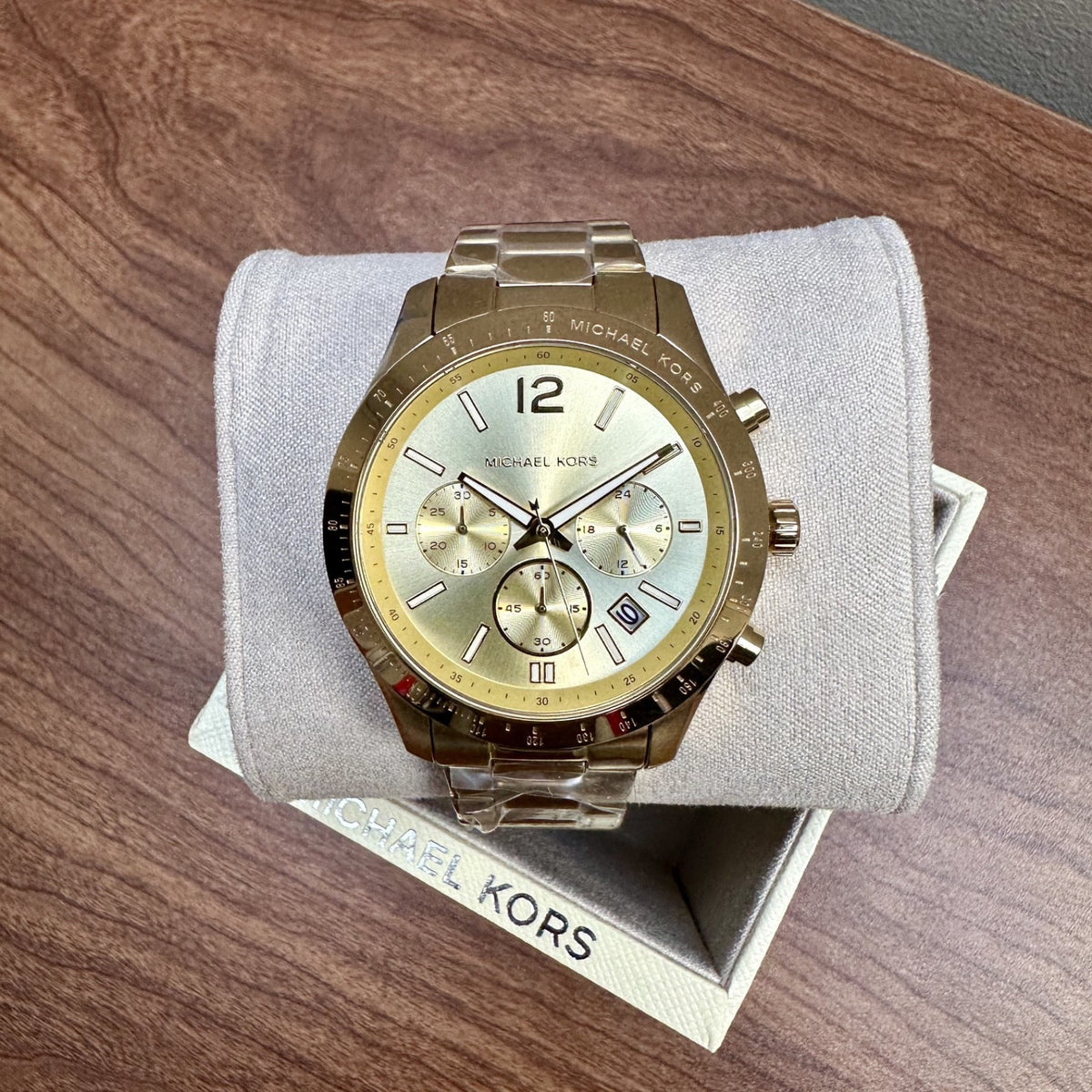 Michael Kors Berkley MK7411 Women's Chronograph Watch, Gold Tone, 40 mm – photo 1