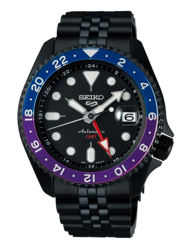 Seiko 5 Sports SSK027K1 End-Link Pair – Black, Fits 22 mm Lugs – photo 2