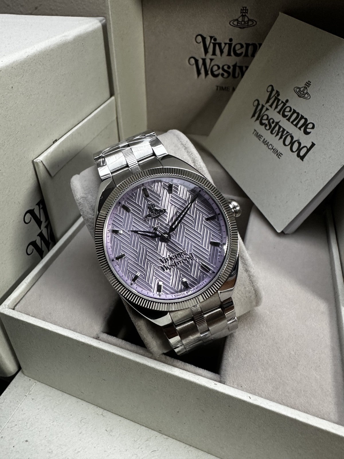 Vivienne Westwood The Mews VV281PPSL Ladies' Watch, Purple & Silver, 37 mm – photo 1