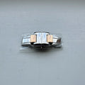 Emporio Armani AR11597 genuine two-tone butterfly clasp