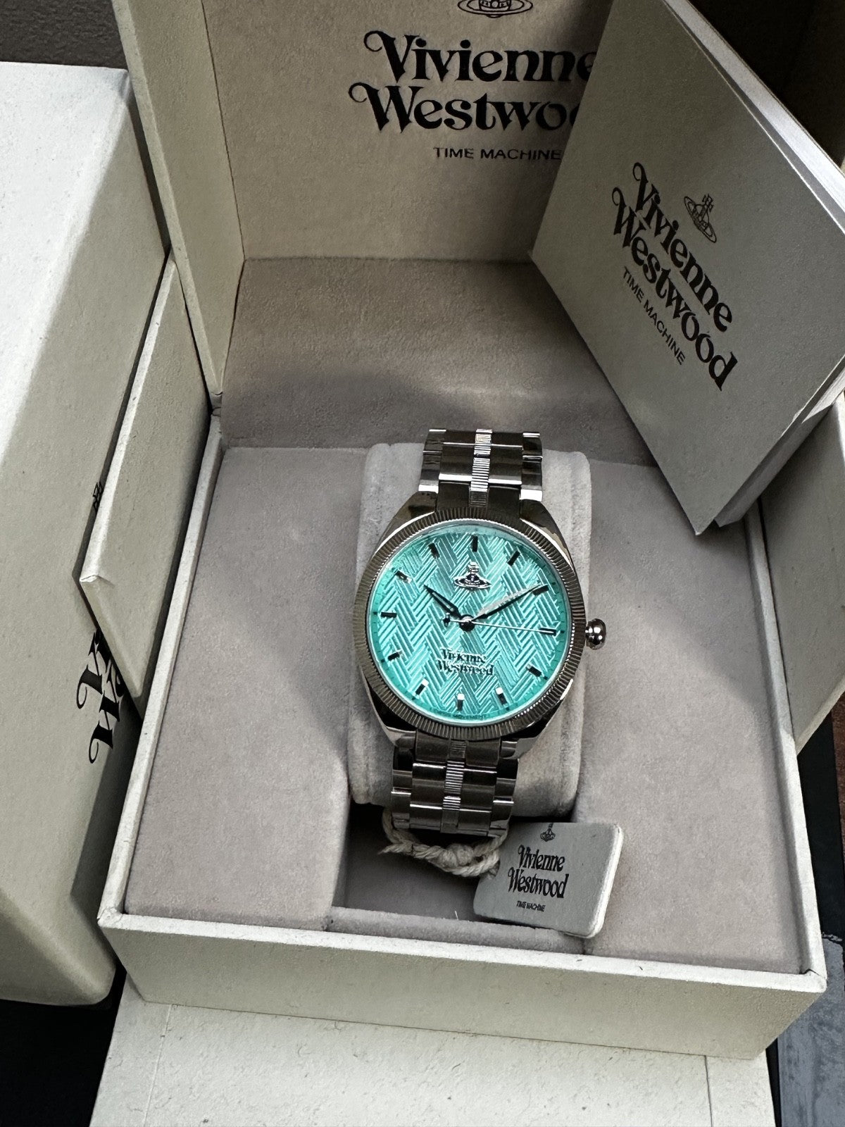 Vivienne Westwood The Mews VV281TQSL Ladies' Watch, Light Blue & Silver, 37 mm – photo 2