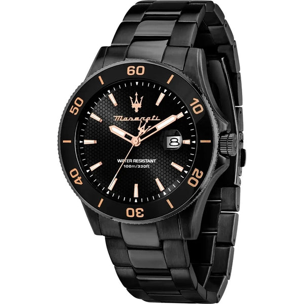Maserati Competizione R8853100035 Men's Watch – PVD Black, 43 mm