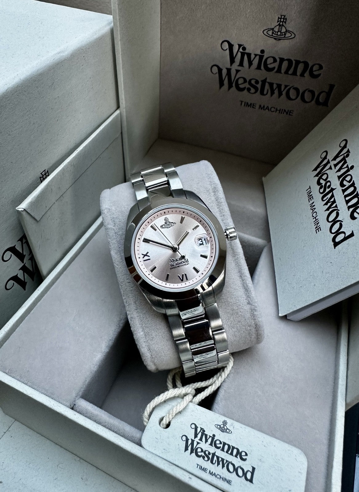 Vivienne Westwood Fenchurch VV292PKSL Ladies' Watch, Pink Dial, 28 mm – photo 3