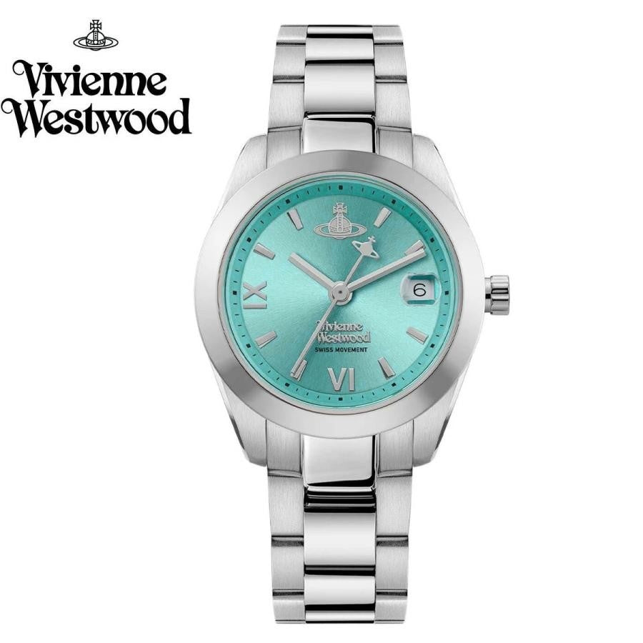 Vivienne Westwood Fenchurch VV292TQSL Women's Watch, Blue Dial & Steel, 28 mm – photo 1