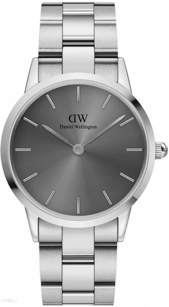 Daniel Wellington Iconic Link DW00100328 Women's Watch – Grey & Silver, 32 mm