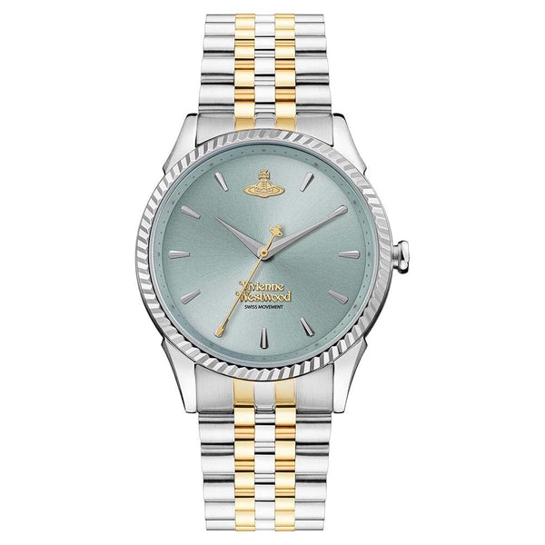 Vivienne Westwood Seymour VV240LGRSG Women's Watch – Pastel Green & Gold Dial