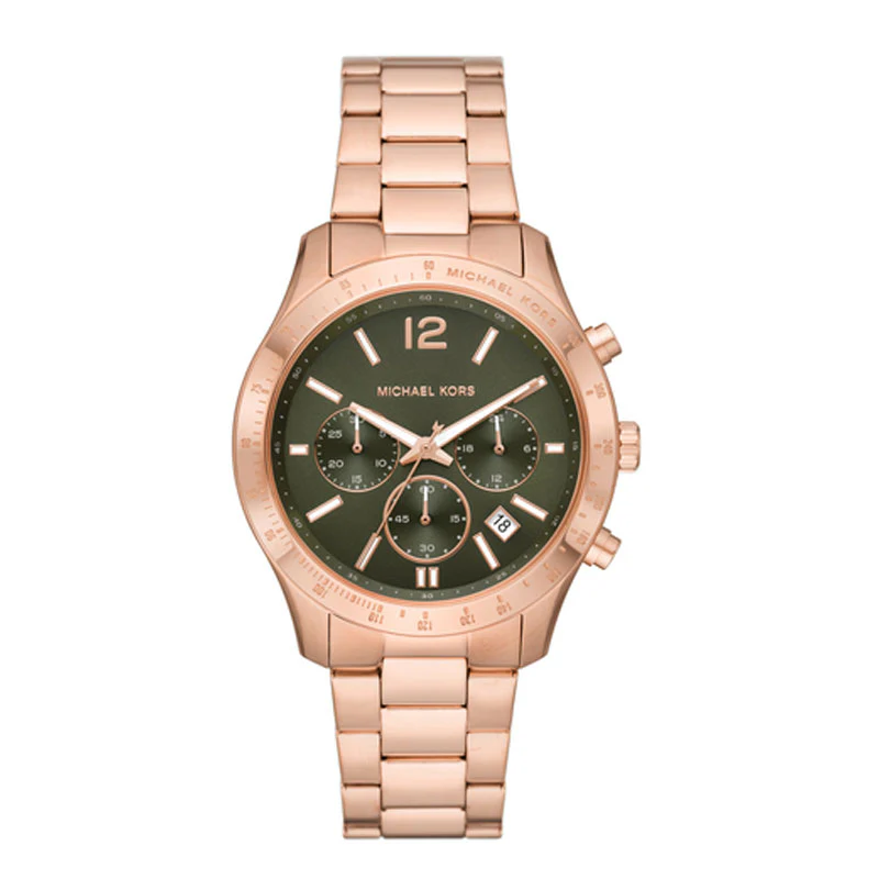 Michael Kors Berkley MK7412 Ladies' Chronograph Watch, Rose Gold, 40 mm – photo 1
