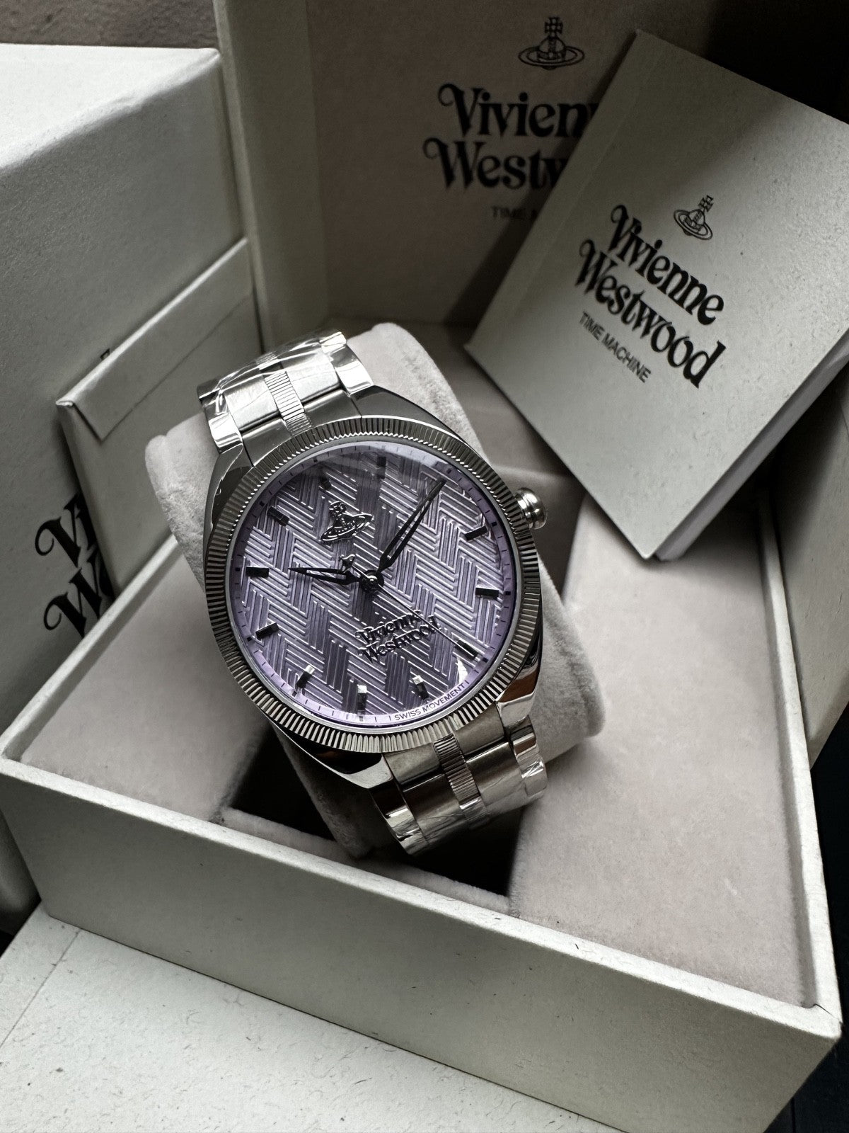 Vivienne Westwood The Mews VV281PPSL Ladies' Watch, Purple & Silver, 37 mm – photo 2