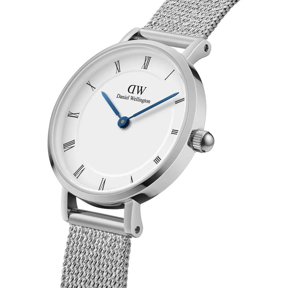 Daniel Wellington Roman DW00100684 Ladies' Mesh Watch, Silver, 28 mm – photo 2