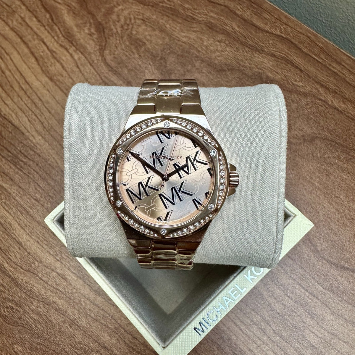 Michael Kors Lennox MK7405 Women's Watch, Crystal & Rose Gold Tone, 37 mm – photo 1