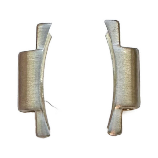 Burberry The Britain BBY1804 Compatible End-Link Pair – Silver, Fits 18 mm Lugs