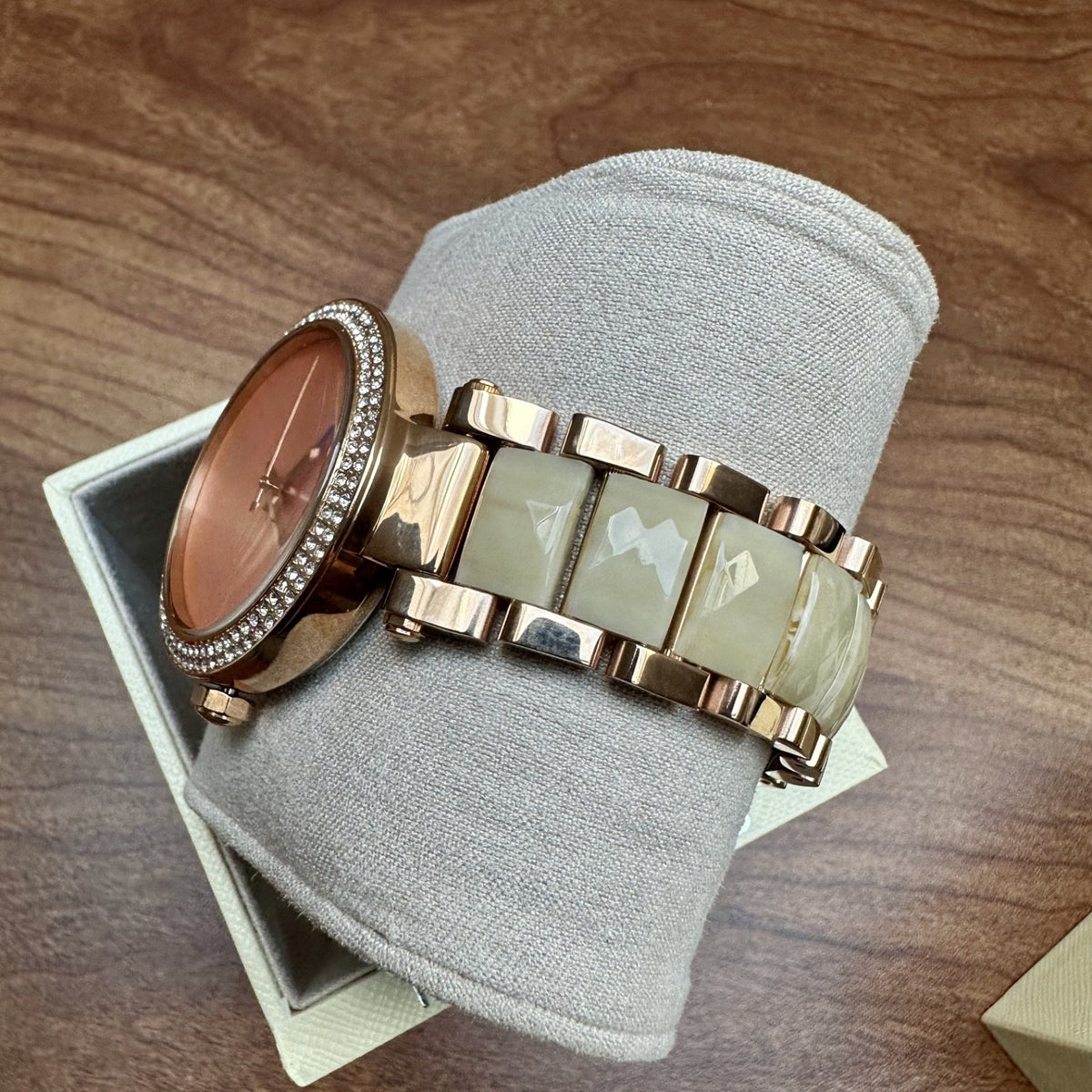 Michael Kors Parker MK6492 Women's Watch, Rose Gold & Pink Crystal – photo 3