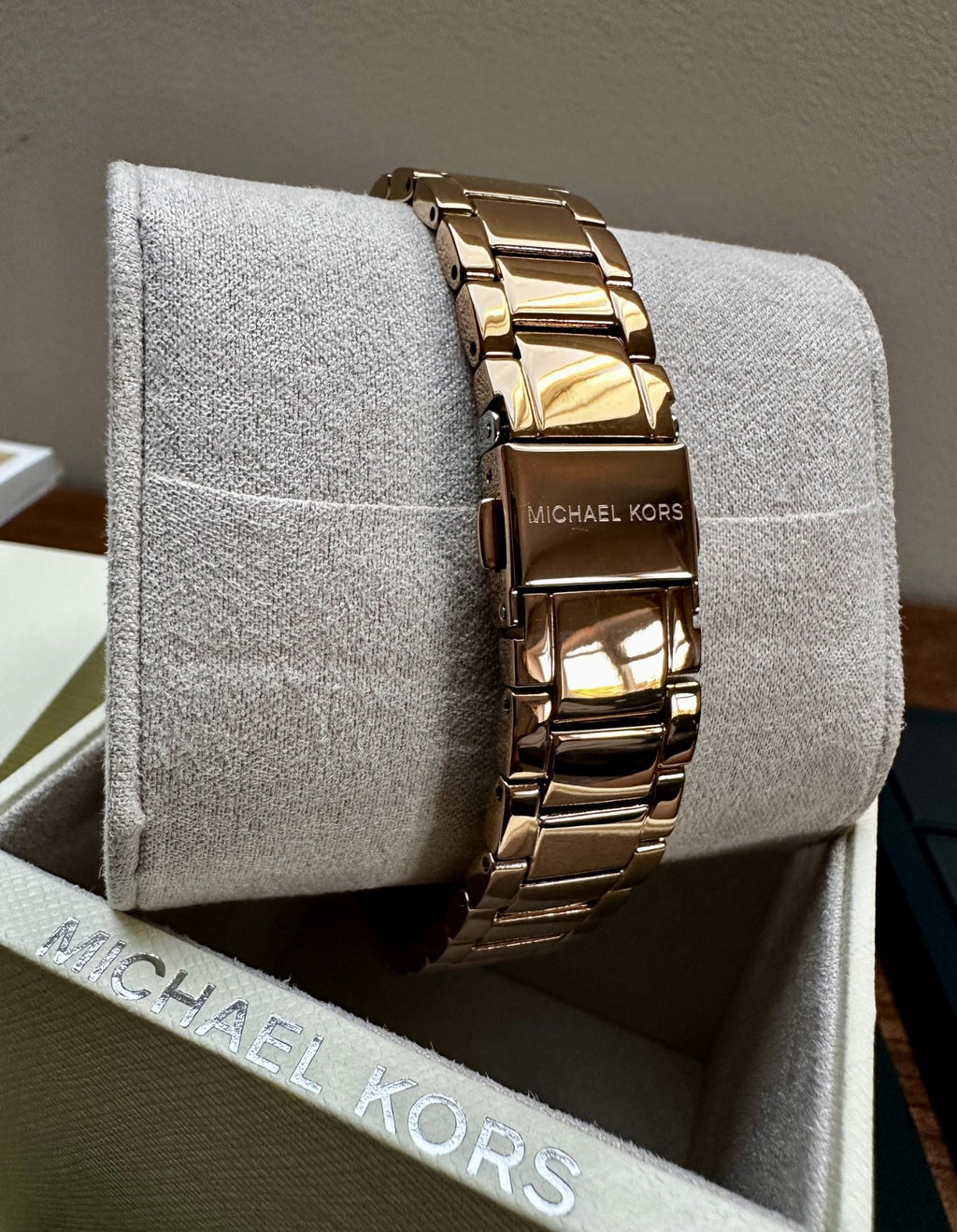 Michael Kors Kaycie MK4853 Women's Watch, Rose Gold Crystal & White Dial – photo 5
