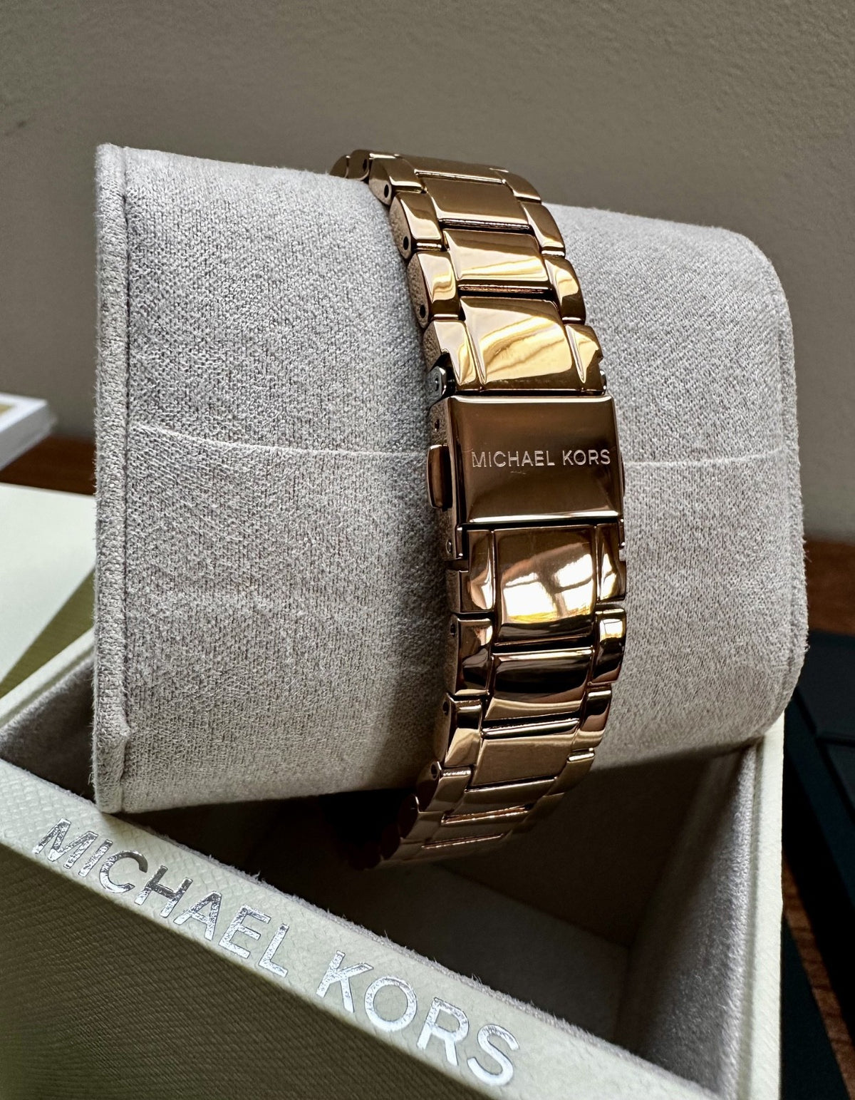 Michael Kors Kaycie MK4853 Women's Watch, Rose Gold Crystal & White Dial – photo 5