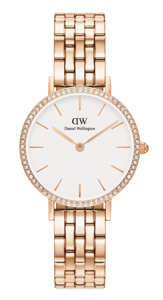 Daniel Wellington Lumine DW00100666 Ladies' Crystal Watch, Rose Gold, 28 mm – photo 1