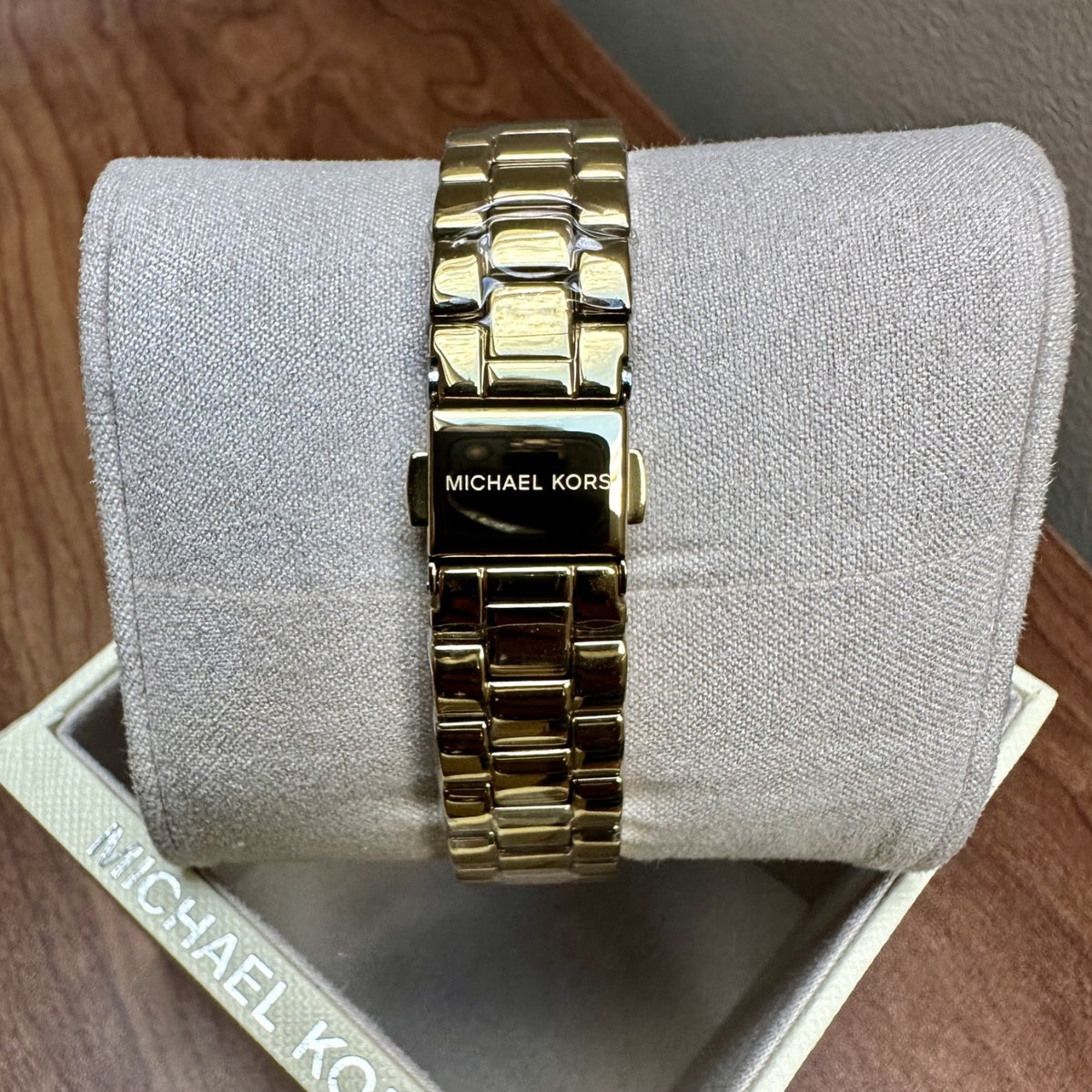 Michael Kors Lennox MK7395 Women's Watch, Green Crystal Dial & Gold, 30 mm – photo 4