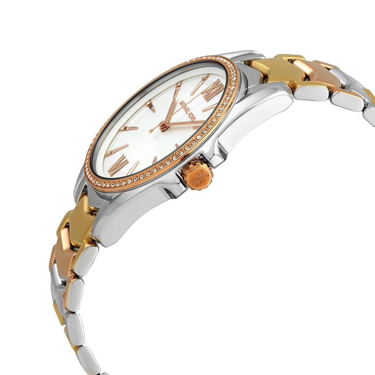 Michael Kors MK6686 white dial with Roman numerals