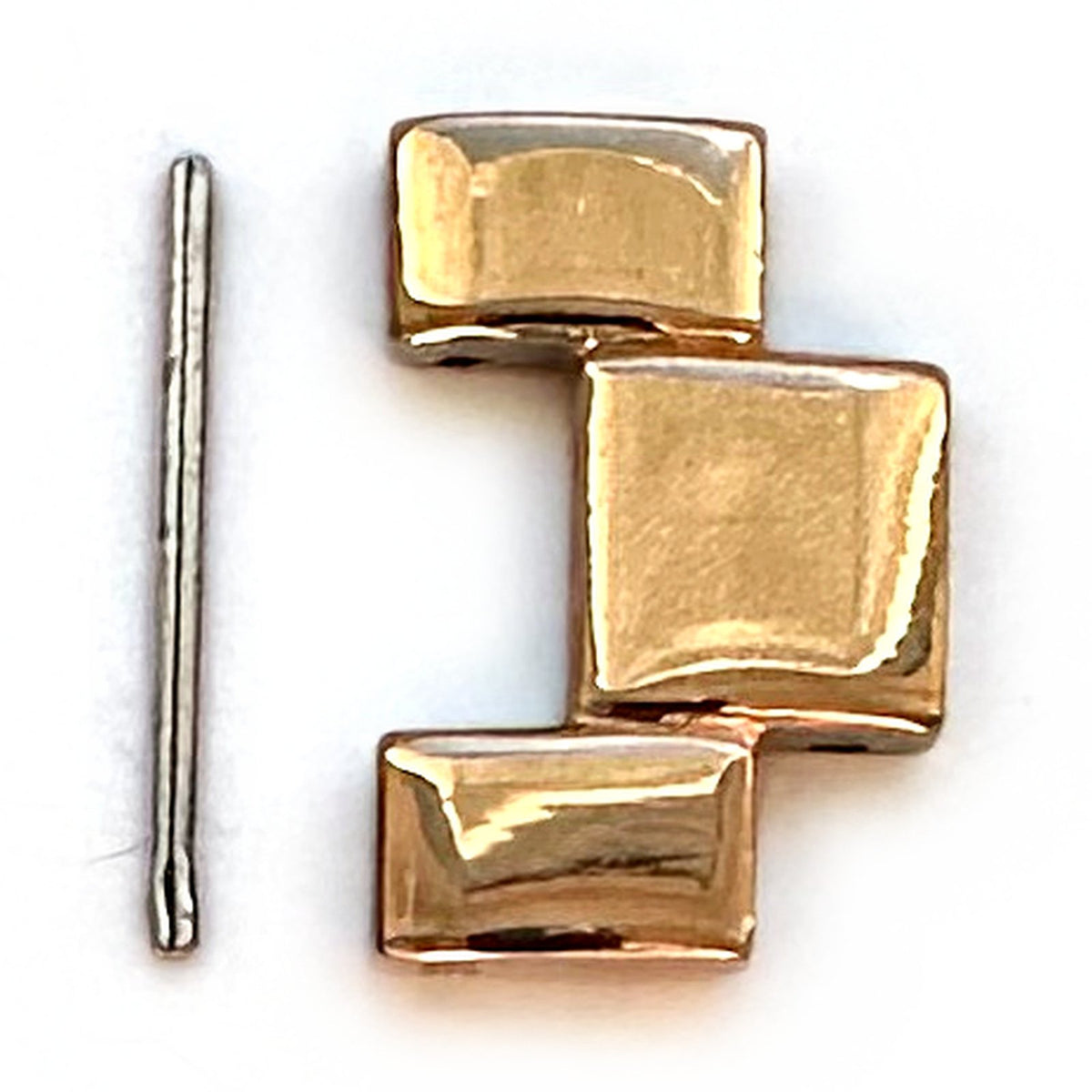 Michael Kors Berkley MK7412 Link & Pin – Rose Gold, 18 mm – front