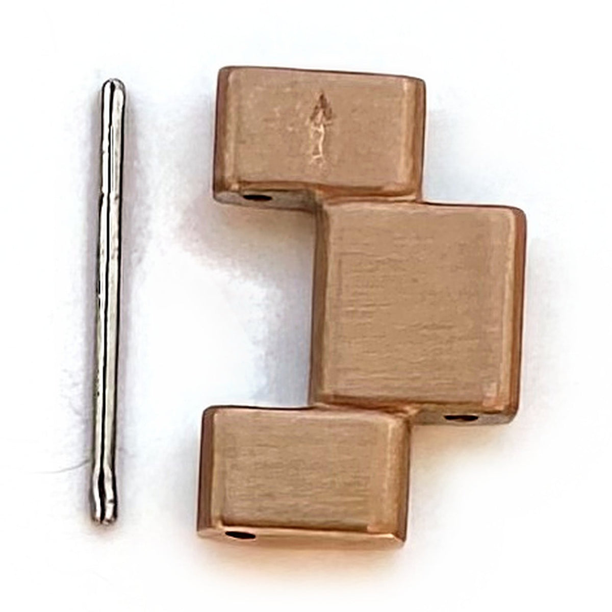 Michael Kors Berkley MK7412 Link & Pin – Rose Gold, 18 mm – reverse