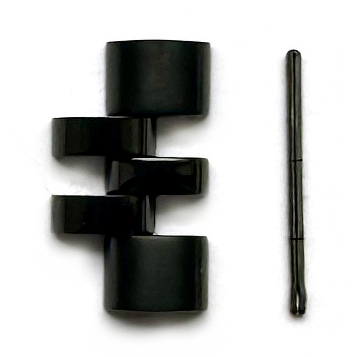 Seiko 5 Sports GMT SSK027K1 genuine black link and pin – front