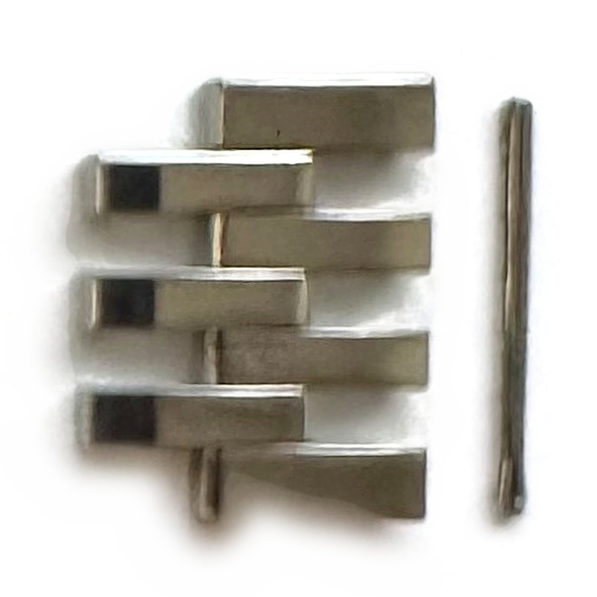 Tissot Le Locle T006.408.11.057.00 silver link and pin – front
