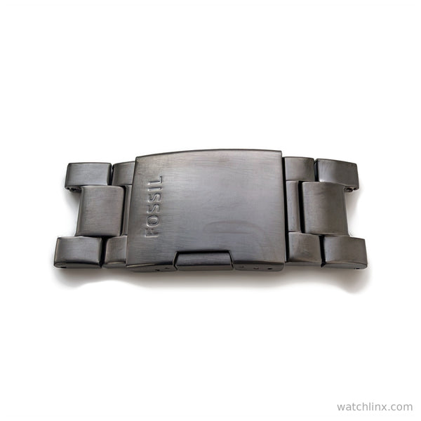Fossil Nate JR1437 Clasp – Gunmetal, 24 mm