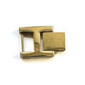 Michael Kors Chain Lock MK4809 gold bracelet link and pin – front