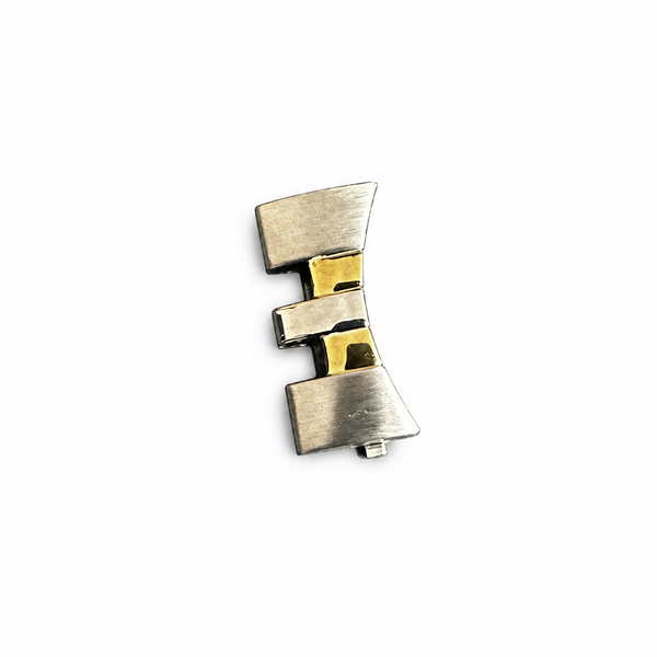 Vivienne Westwood Seymour / Wallace End Link – Gold & Silver, 18 mm