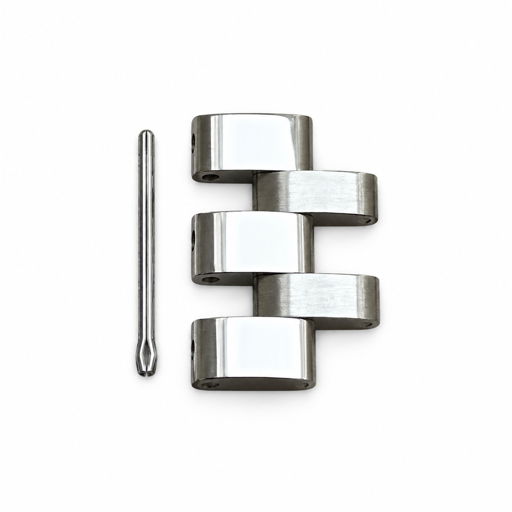 Replacement Link & Pin for Tissot Carson T1222101103300 – Silver, 14mm – detail view 1 on white