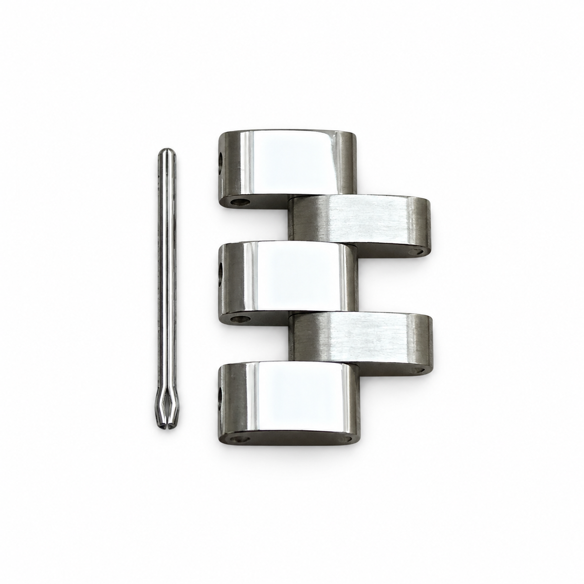 Replacement Link & Pin for Tissot Carson T1222101103300 – Silver, 14mm – detail view 1 on white