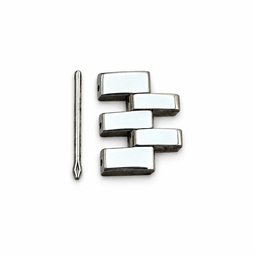 Tissot Le Locle T41.1.183.16 silver link and pin – front