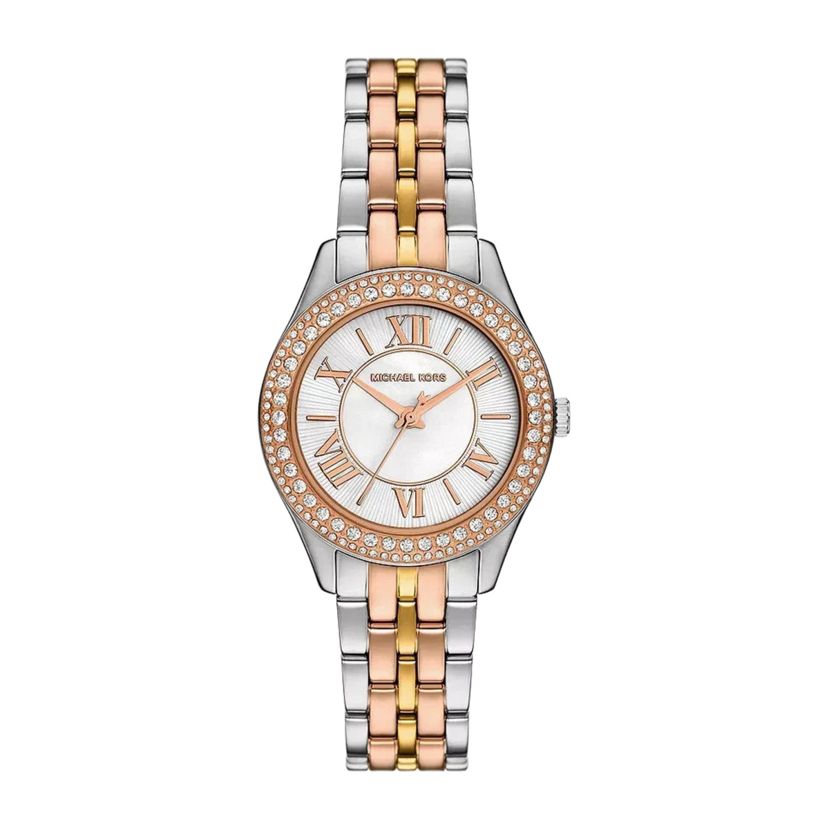 Michael Kors Harlowe Link & Pin – Rose Gold & Silver, 14 mm – photo 4