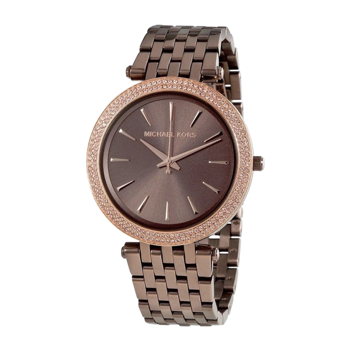Michael Kors Darci Clasp – Brown / Bronze Tone, 18 mm – photo 3